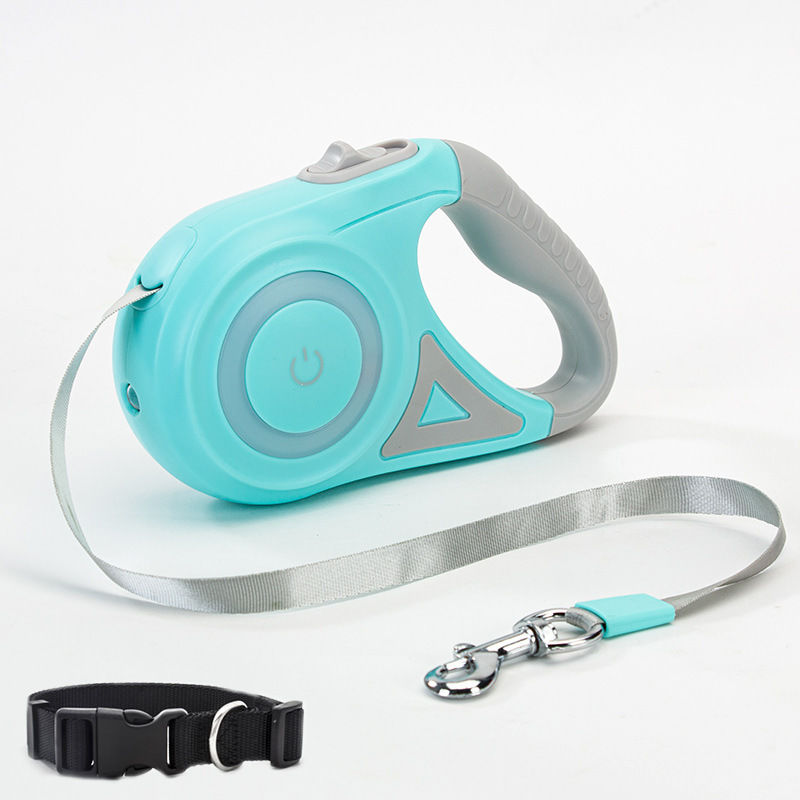 Light-Triggered Automatic Dog Leash with Glow in Dark