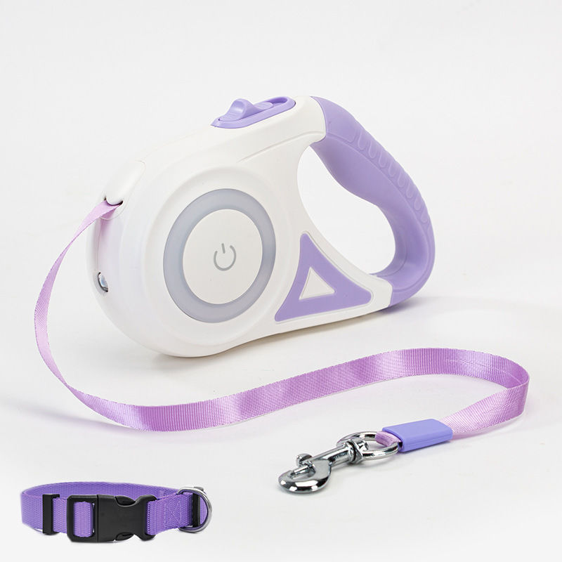 Light-Triggered Automatic Dog Leash with Glow in Dark
