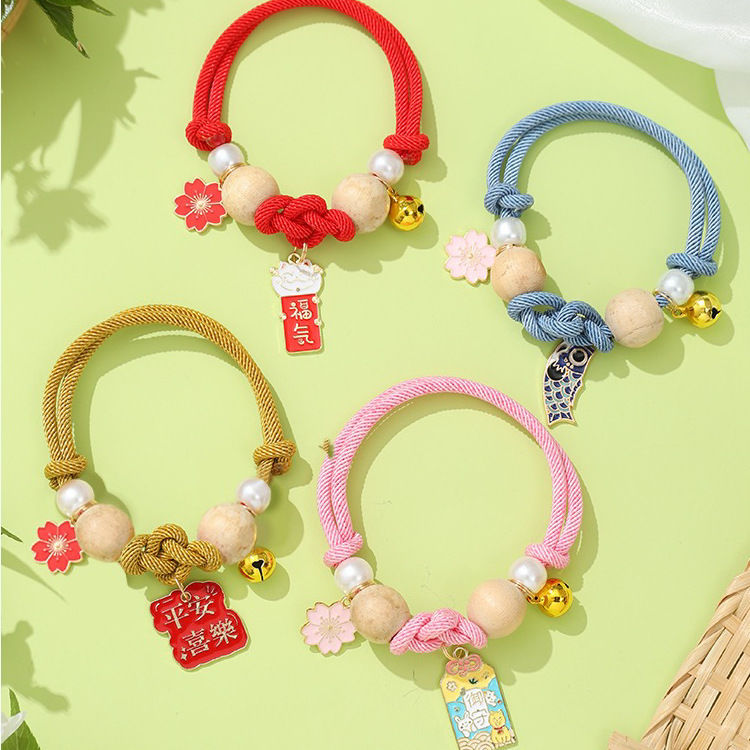 Camphorwood Flea Repellent Cat Collar - Adjustable Hand Braided